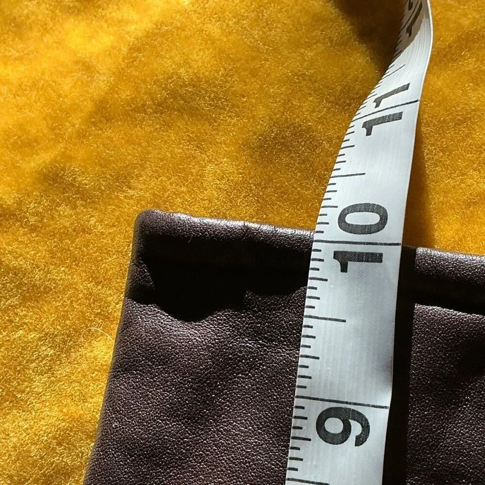 Vintage Brown Leather Gloves Thinsulate Lined Women’s Medium 1980s 90s‎ Winter